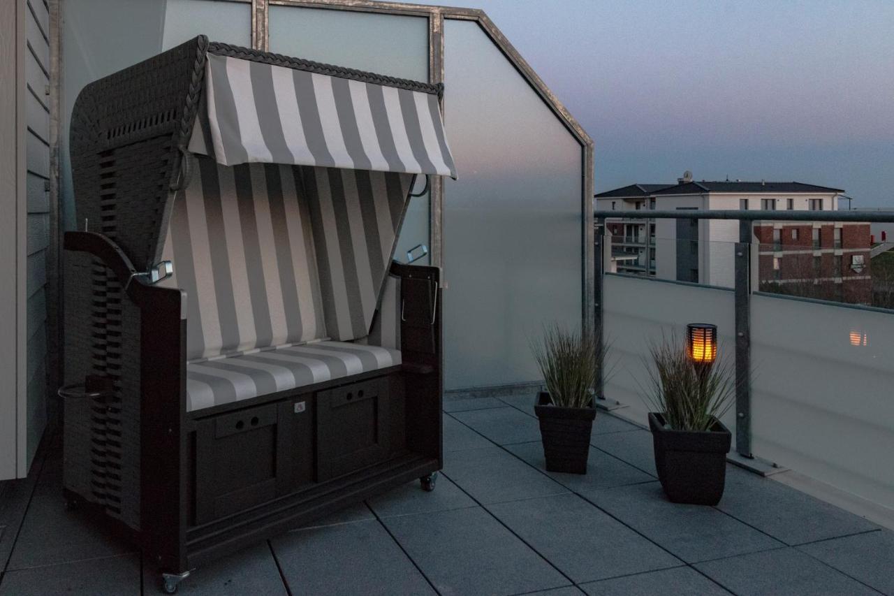 5 Sterne Penthouse Deichsuite Büsum Exteriör bild