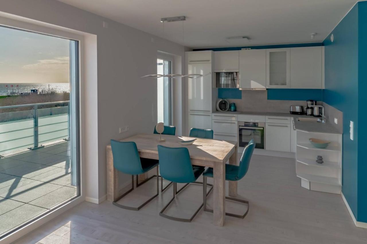 5 Sterne Penthouse Deichsuite Büsum Exteriör bild